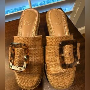 Sam Edelman Livi Slip On Platform wedge sandals size 7